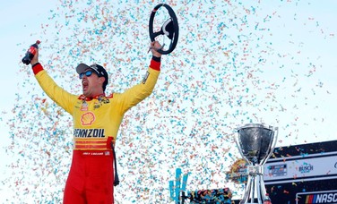 Joey Logano claims Team Penske's third straight NCS title.